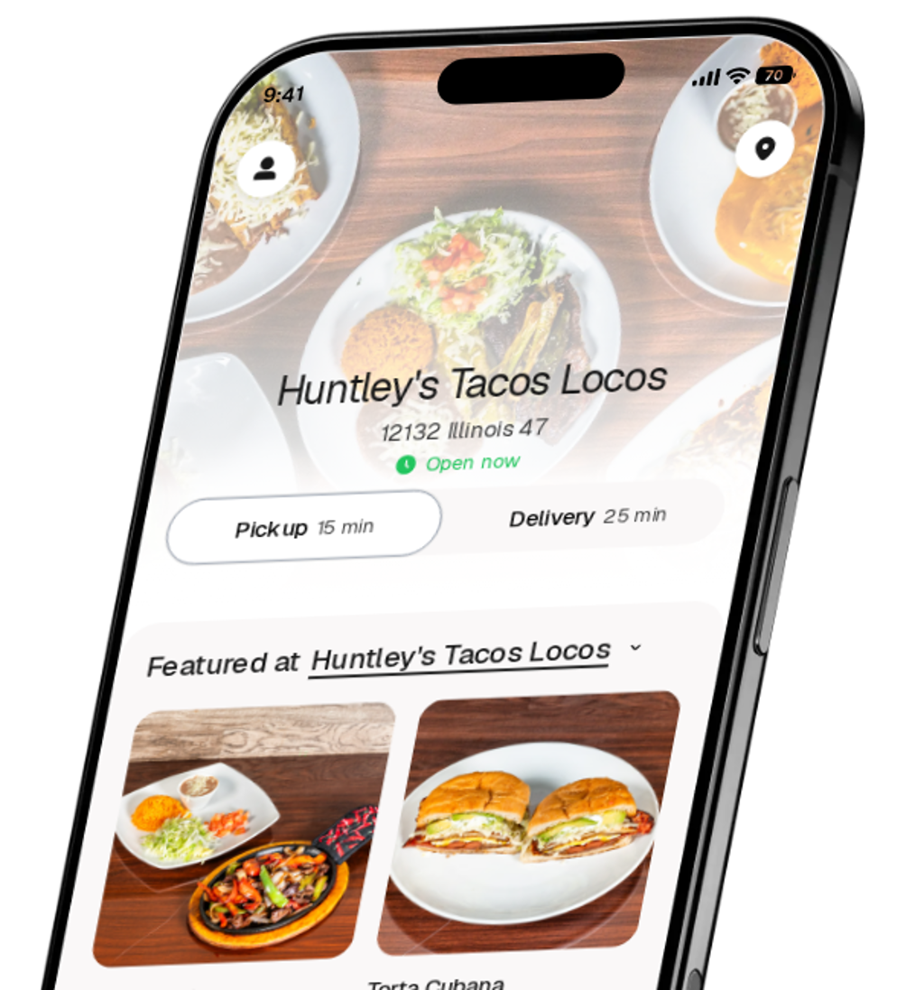 Huntley's Tacos Locos app preview