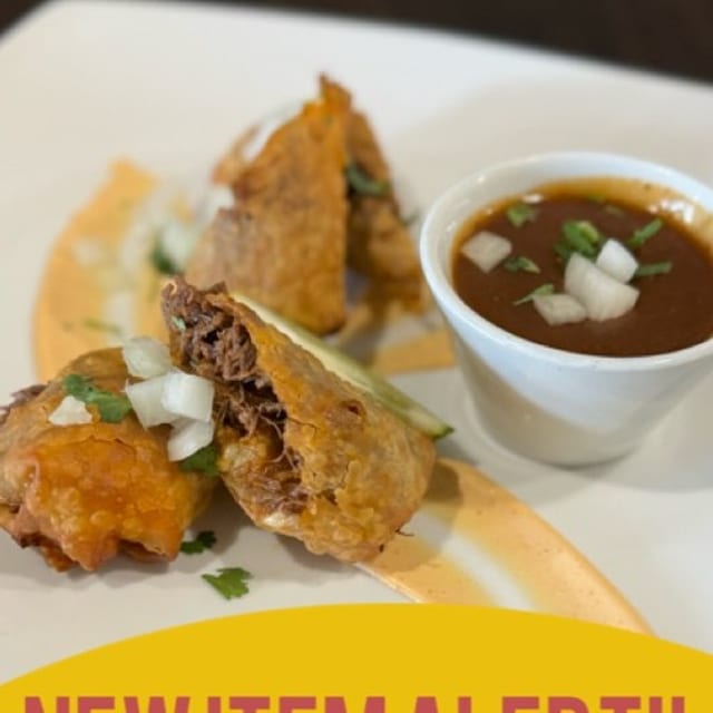 Birria Eggrolls.