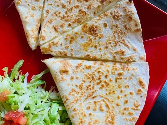 Super Meat Quesadilla.