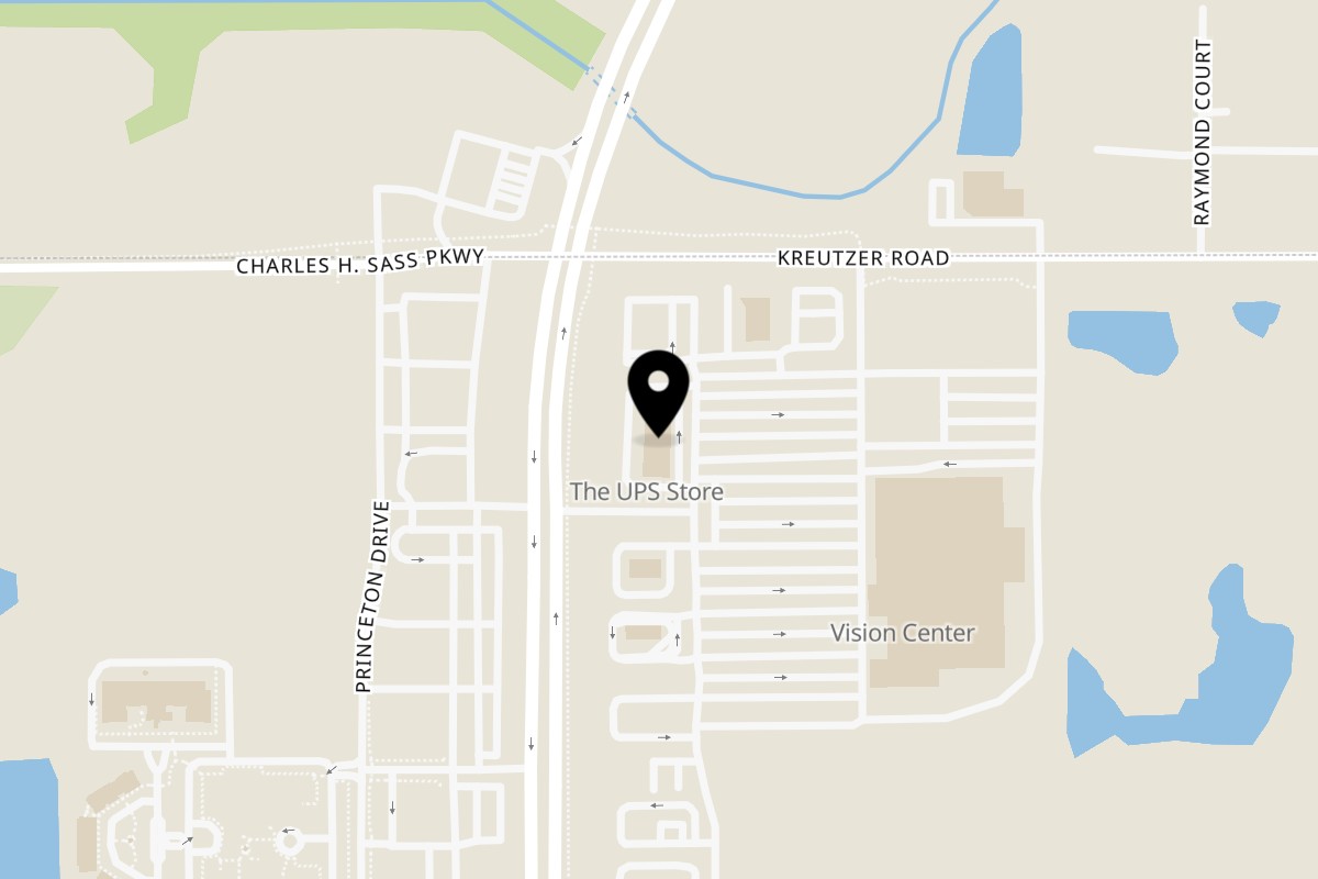 Map showing the location of Huntley's Tacos Locos on 12132 Illinois 47 in Huntley